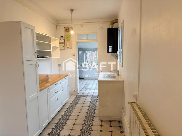 Maison de ville de type 3 avec exterieur