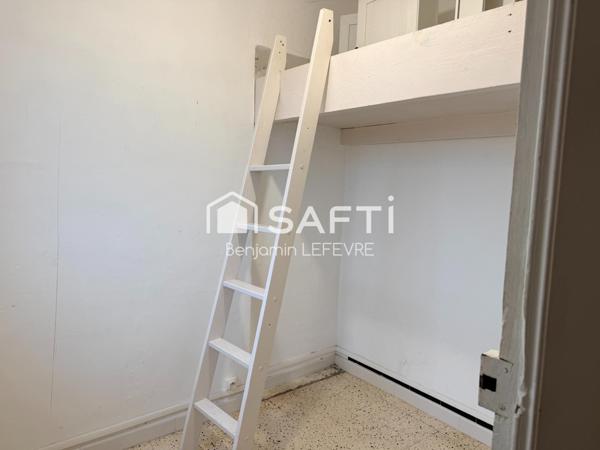 Maison de ville de type 3 avec exterieur