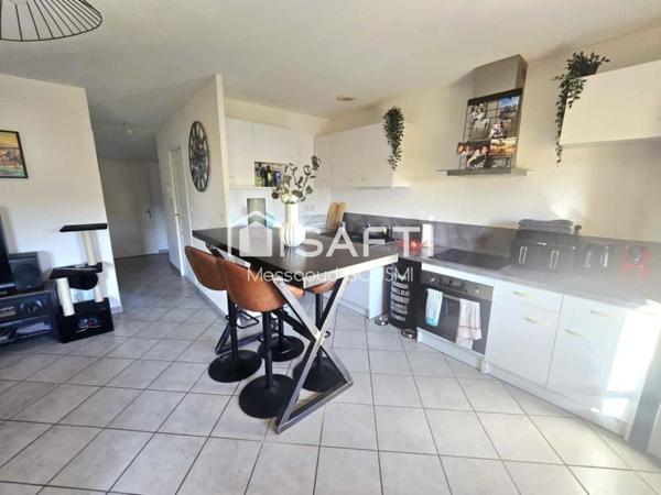 Joli T2 lumineux de 50 m² – Millery centre