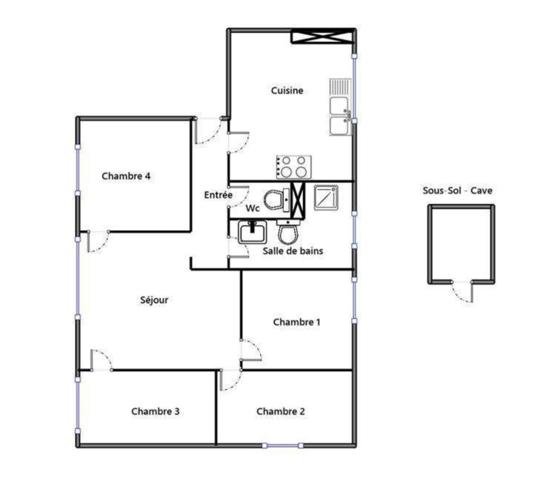 Appartement à vendre 5 pièces 82 m² Thiais