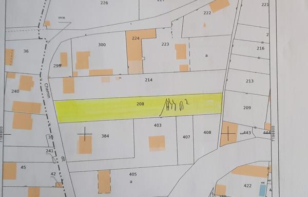 Brienon-sur-Armançon - Terrain  constructible  1744 m2