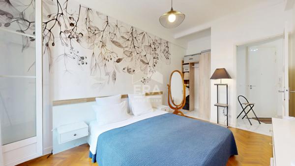 NICE - FLEURS : JOLI 2 PIÈCES AVEC BALCON