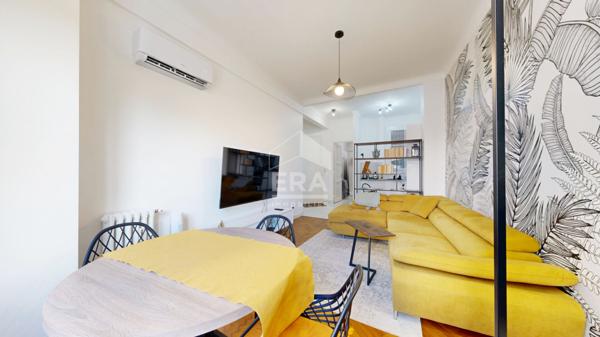 NICE - FLEURS : JOLI 2 PIÈCES AVEC BALCON