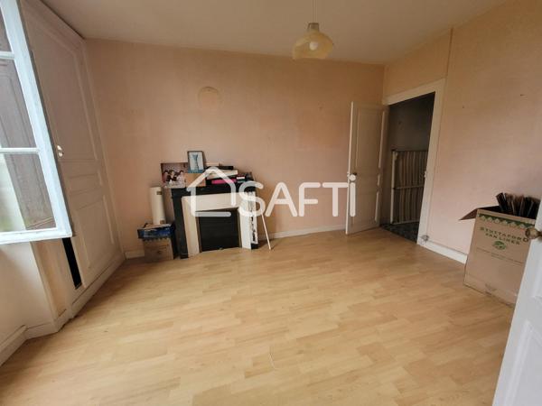 Maison Bourgeoise à restaurer CENTRE VILLE +Jardin