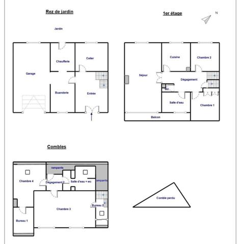 Maison Drancy  5 pièces 150 m2