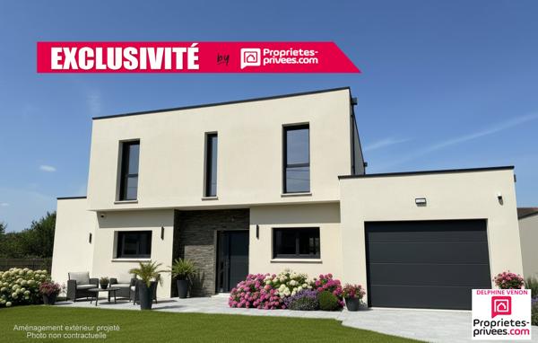 Maison  contemporaine  classe énergie A avec de belles prestations à Chateauneuf Sur Loire