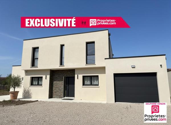 Maison  contemporaine  classe énergie A avec de belles prestations à Chateauneuf Sur Loire