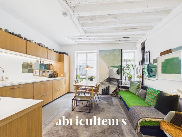 Charmant appartement de 28,66m² (Loi Carrez) dans le Marais Paris 3ème Arrondissement