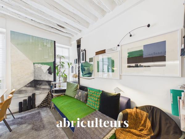 Charmant appartement de 28,66m² (Loi Carrez) dans le Marais Paris 3ème Arrondissement