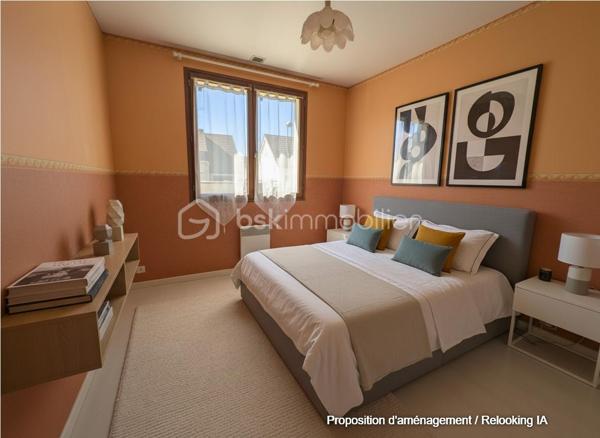 Maison de 141 m² utiles ( 117,38 m² habitables )

Venez découvrir cette jolie maison familiale avec un beau volume, idéalement située dans le quartier résidentiel recherché du VAL FLEURI, calme et proche de toutes commodités ( transports, école, collège ,zone commerciale) érigée sur terrain de 450 m². Cette maison est édifiée sur 2 niveaux :

Vous  y trouverez au rez-de-chaussée une entrée donnant sur un séjour/salle à manger avec cheminée insert et cuisine ouverte, donnant accès direct à un grand jardin et sa terrasse. Vous y trouverez également un long couloir desservant 3 chambres, une salle de bain , un wc indépendant et au bout un accès direct à un grand garage isolé de 20m² avec porte basculante et une petite cave.

A l'étage, vous aurez un palier desservant 2 chambres spacieuses , une salle d'eau, un wc indépendant et un grenier isolé aménageable d'environ 16m² pouvant servir de dressing voire de chambre supplémentaire.

Cette maison comporte 2 jardins : 1 devant d'environ 97 m² et un à l'arrière d'environ 230 m² avec sa grande terrasse, son abri de jardin et un barbecue en dur pour bien profiter en famille des belles journées ensoleillées. 

Chauffage et eau chaude électriques.

Vous pouvez remettre cette maison à votre goût en effectuant quelques travaux de rafraichissement quand vous le souhaitez.

Bien à découvrir rapidement ! Contactez-moi pour organiser une visite.