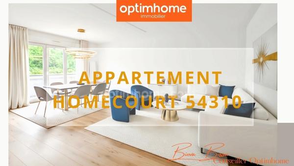À vendre – Élégant appartement T3 de 60 m² à Homécourt (54710)