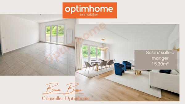 À vendre – Élégant appartement T3 de 60 m² à Homécourt (54710)