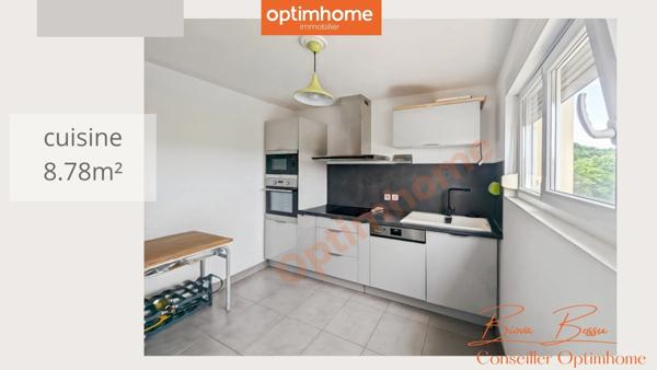 À vendre – Élégant appartement T3 de 60 m² à Homécourt (54710)