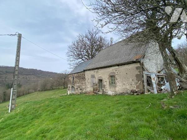A vendre à Meallet, à l'entrée de la vallée du Mars, dans un cadre bucolique, au milieu d'un ch...