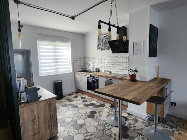 A LOUER PLOUGUERNEAU maison 2 chambres MEUBLEE de 70 m2 Plouguerneau