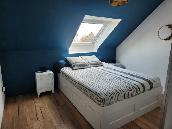 A LOUER PLOUGUERNEAU maison 2 chambres MEUBLEE de 70 m2 Plouguerneau