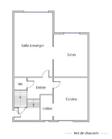 Saint-Julien-lès-Metz (57070) MAISON DE VILLE T3 DE 90m² // ST JULIEN LES METZ // JARDIN // SOUS-SOL COMPLET