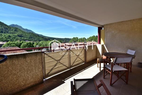 T3 dernier étage avec vues et terrasses à Digne 04