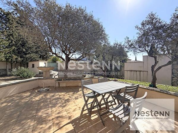 A vendre maison familiale de 7 pièces sur terrain de 980 m² avec piscine et garage au Domaine des Oliviers à Castelnau-le-Lez