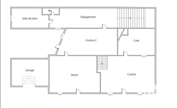 Maison à vendre 6 pièces 128 m² Courcité