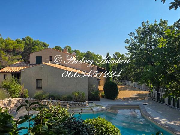 EXCLUSIVITE à MANOSQUE, Quartier PINÈDE, VILLA T6, 152 m², DE CARACTÈRE AVEC PISCINE SUR 2 000 M² DE TERRAIN