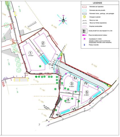 Terrain Opoul Perillos constructible et viabilisé 770m2