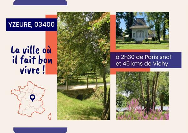 Yzeure, Maison familiale sur sous sol 93 m2, 3 chambres + bureau, Endie immobilier, Véronique Murgue
