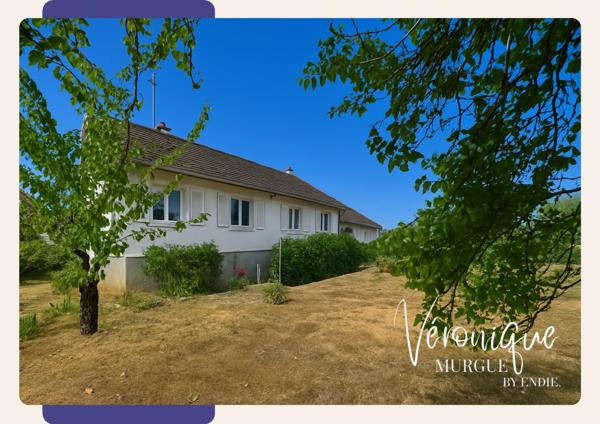 Yzeure, Maison familiale sur sous sol 93 m2, 3 chambres + bureau, Endie immobilier, Véronique Murgue