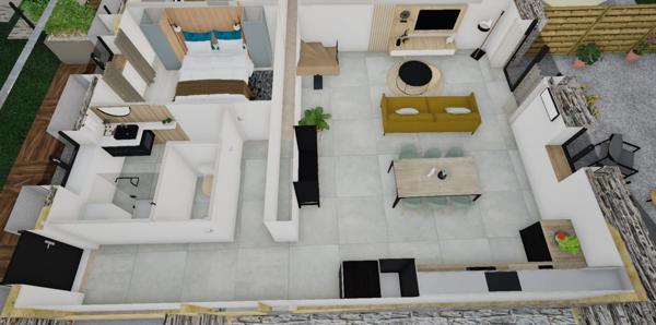 Longère à rénover, 94m2 sur terrain clos de 655 m2, SAINT MARTIN SUR OUST (56200)