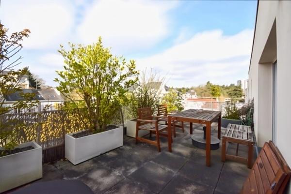 Appartement à louer 4 pièces NANTES (44) 92m2 - Terrasse - Parking - Dernier étage