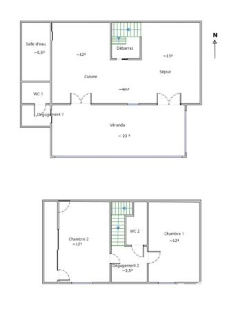 Maison à vendre 5 pièces 89 m² Plouézec