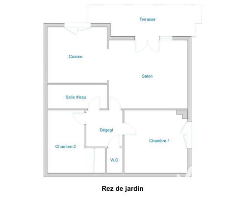 Appartement à vendre 3 pièces 57 m² Criel-sur-Mer
