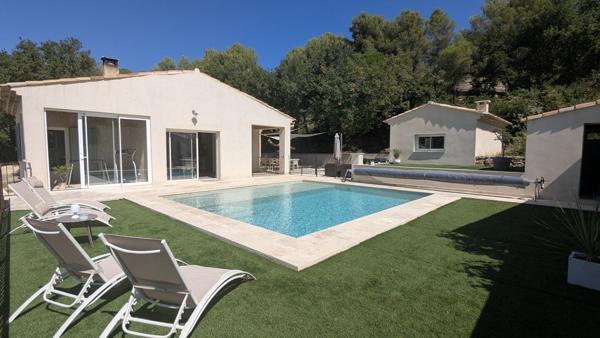 Luberon - Villa T4 + T2 avec vue