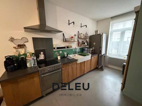 Charmante maison flamande 70 m² avec jardin à Wasquehal