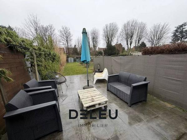 Charmante maison flamande 70 m² avec jardin à Wasquehal