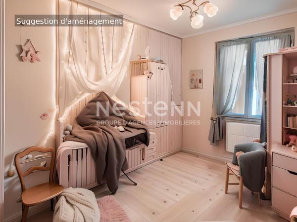 MAZERES : MAISON T3 AVEC GARAGE ET COUR EXTERIEURE