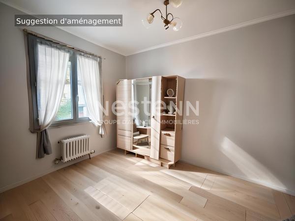 MAZERES : MAISON T3 AVEC GARAGE ET COUR EXTERIEURE