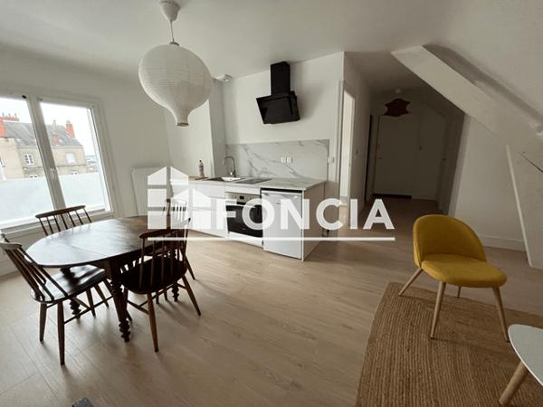 Location Appartement meublé 2 pièces 35.54 m² - 6 RUE ROGER SALENGRO Tours 37000