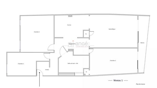 Pont-de-Chéruy Centre – T4 de 79 m² vendu loué – Idéal investisseur – Rentabilité immédiate