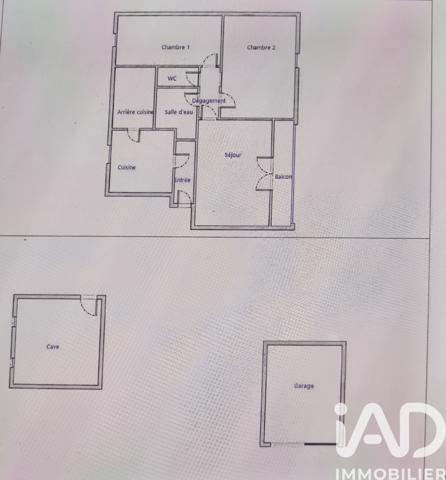 Appartement à vendre 3 pièces 55 m² La Rochelle