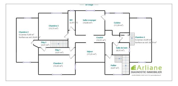 Maison 13 pièces - 410 m² Bien prestige