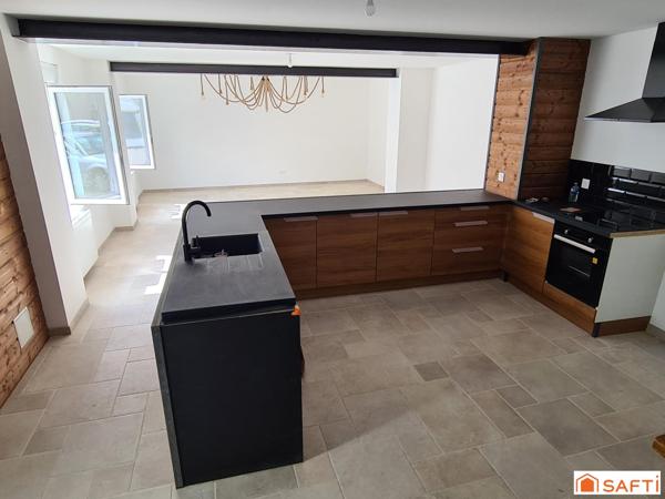 Grand appartement refait à neuf, 3 chambres et garage à Epinal.