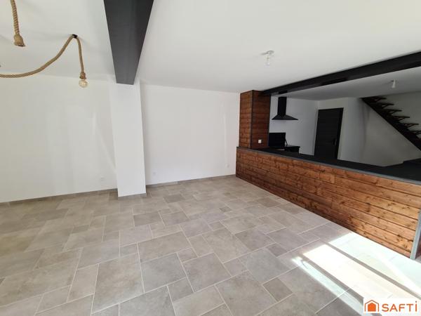 Grand appartement refait à neuf, 3 chambres et garage à Epinal.