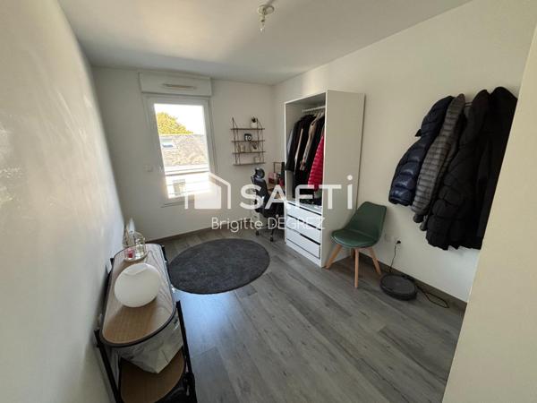 Appartement T3, 2 chambres