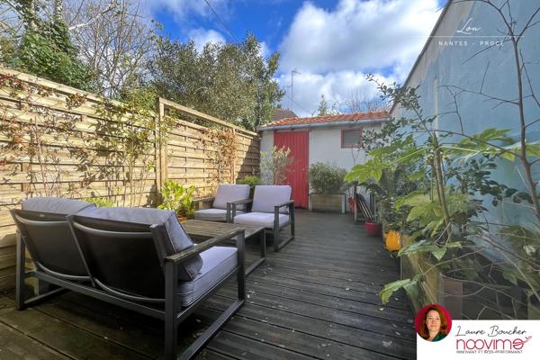 Nantes Procé, Maison 3 chambres avec terrasse