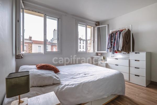 Dpt Seine Saint Denis (93), à vendre BAS-MONTREUIL limite VINCENNES, appartement T2 de 45 m² Sud-Ouest