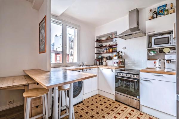 Dpt Seine Saint Denis (93), à vendre BAS-MONTREUIL limite VINCENNES, appartement T2 de 45 m² Sud-Ouest