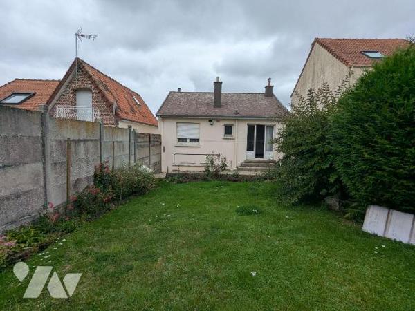 A VENDRE - Pas-de-Calais - SAINT MICHEL SUR TERNOISE - MAISON 60m² HAB. A RAFFRAICHIR AVEC GARA...