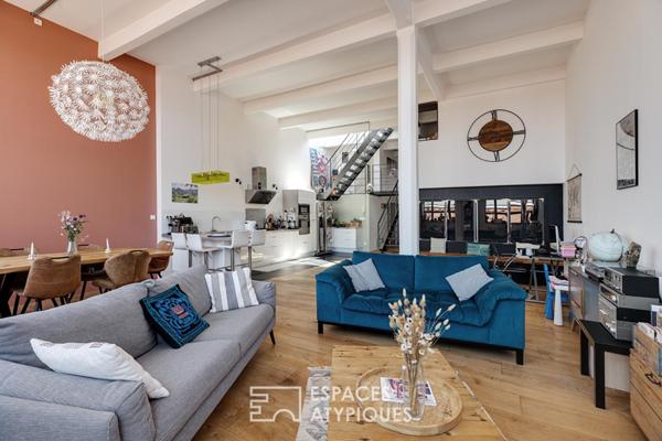 Duplex au coeur d’une ancienne corseterie