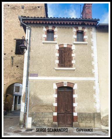 TRIE SUR BAISE (65), à vendre, maison de ville - 3 Pièces - 2 chambres - 78 m²